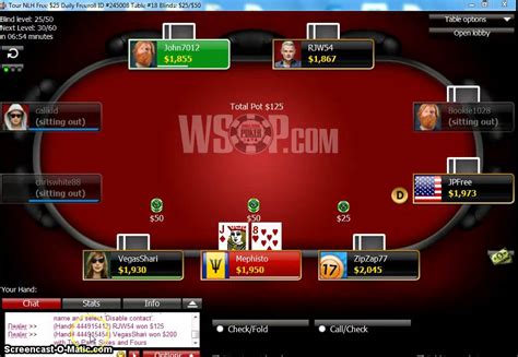 Nevada Online Poker Wsop