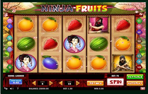 Ninja Fruits Slot - Play Online