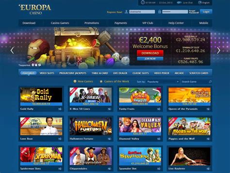 O Europa Casino Mobile Download
