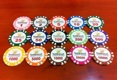 O Party Poker Chips De Valor