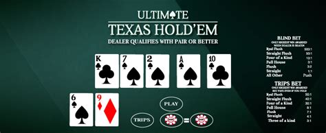 O Poker De Texas Holdem Contra O Dealer