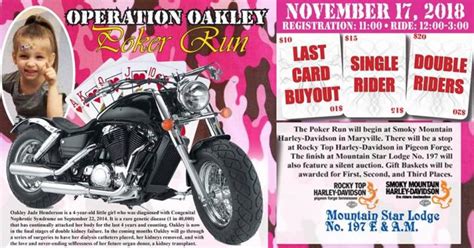 Oakley Poker Run