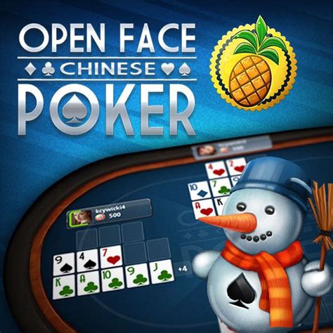 Open Face Chinese Poker Online Gratis