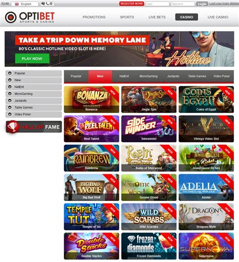 Optibet Casino Review