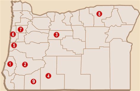 Oregon Indian Casino Mapa