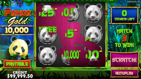 Panda Gold Scratchcard Review 2024