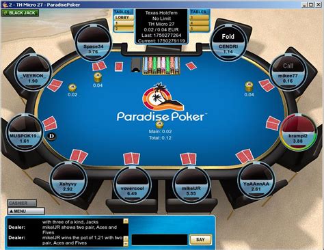 Paradise Poker Maos