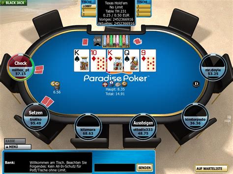 Paradise Poker Software