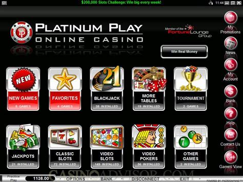 Platinum Play Online Casino Ecuador
