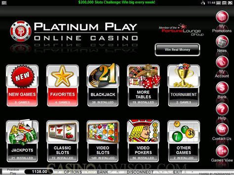 Platinum Play Online Casino El Salvador