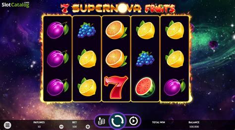 Play 7 Supernova Fruits Slot