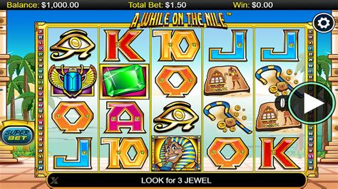 Play A While On The Nile Slot