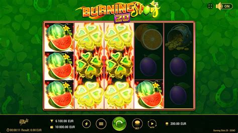 Play Burning Slots 20 Slot