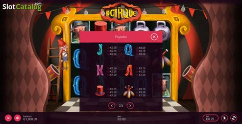 Play D Cirque Slot