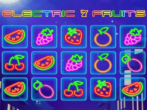 Play Electric 7 Fruits Slot