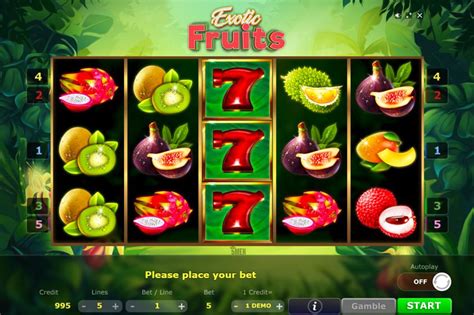 Play Exotic Fruits Slot