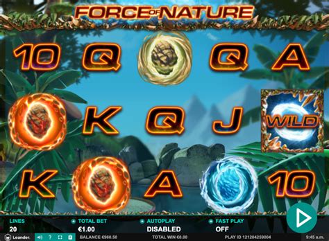 Play Force Of Nature Slot