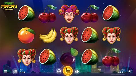 Play Fruit Macau Slot