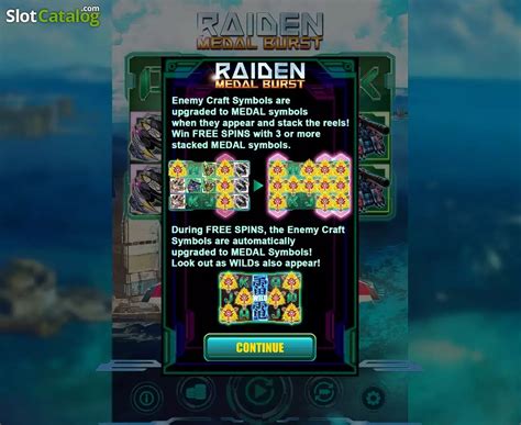 Play Raiden Medal Slot