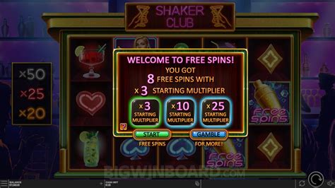 Play Shaker Club Slot