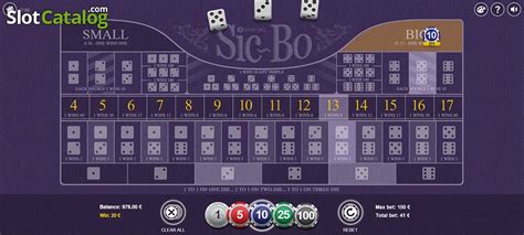 Play Sic Bo Bgaming Slot