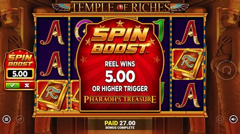 Play Temple Of Riches Spin Boost Slot