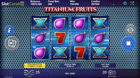 Play Titanium Fruits Slot