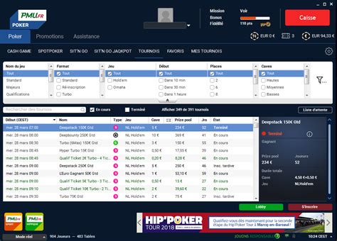 Pmu Poker Nouveau Logiciel