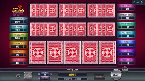 Poker 7 Bonus Deuces Wild Bwin