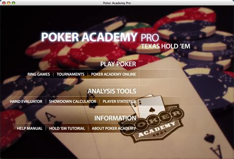 Poker Academy Pro Mac Chave