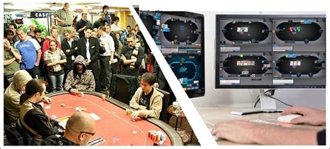 Poker Ao Vivo Vs Online