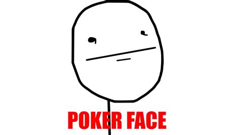 Poker Face Quadrinhos Meme