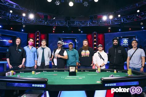 Poker Main Event Pagamentos