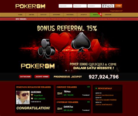 Poker Online Jackpot Besar