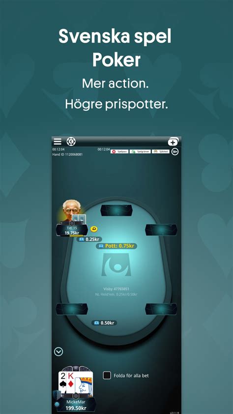Poker Svenska Spel App