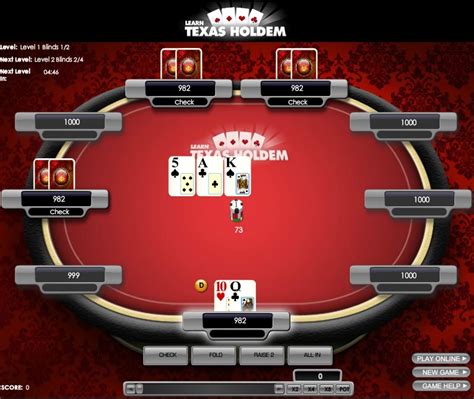 Poker Texas Holdem To Play Kostenlos Ohne Anmeldung