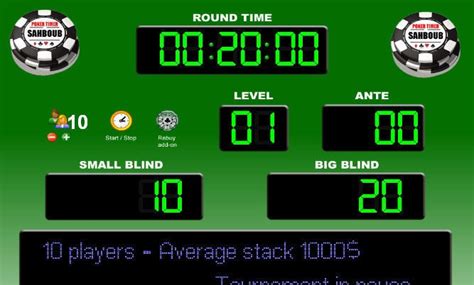 Poker Timer Download Freeware