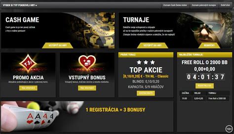 Poker Turnaje Online