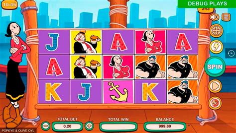 Popeye And Olive Oyl Slot - Play Online