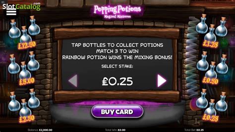 Popping Potions Betfair