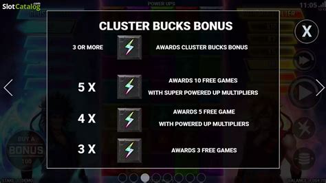 Power Ups With Cluster Buck Betsson