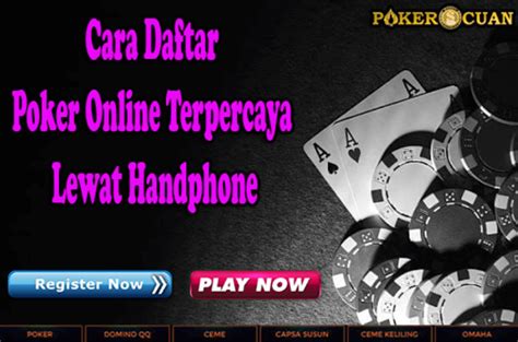 Principal Do Poker Online Lewat Hp