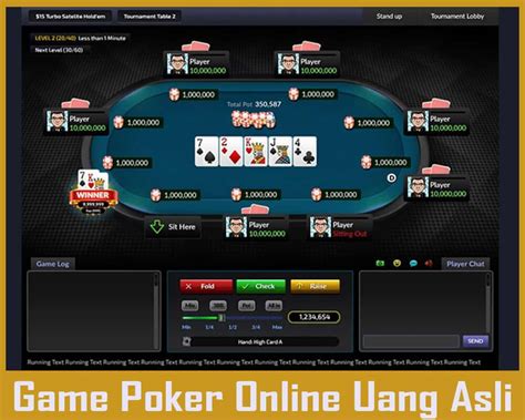 Principal Do Poker Online Uang Asli