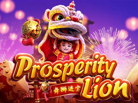 Prosperity Lion Jackpot Bodog