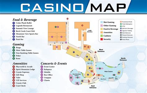 Quad Casino Mapa