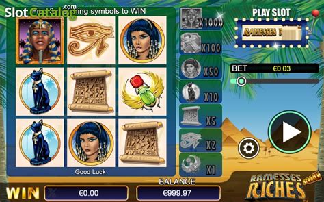 Ramesses Riches Scratch Slot - Play Online