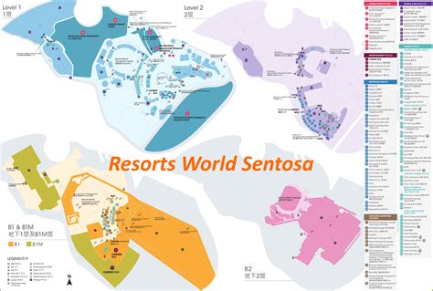 Resort World Sentosa Casino Mapa