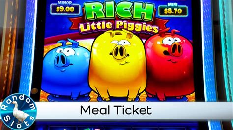 Rich Little Piggies Meal Ticket 1xbet