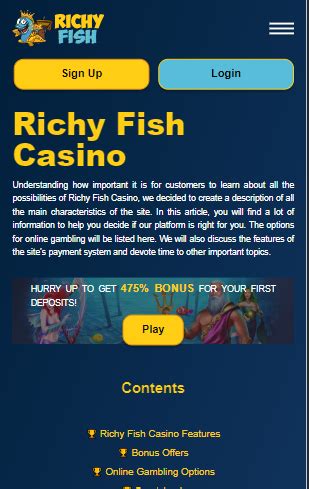 Richy Fish Casino Colombia