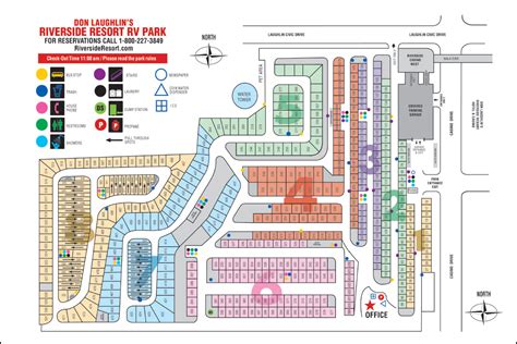 Riverside Casino Laughlin Mapa